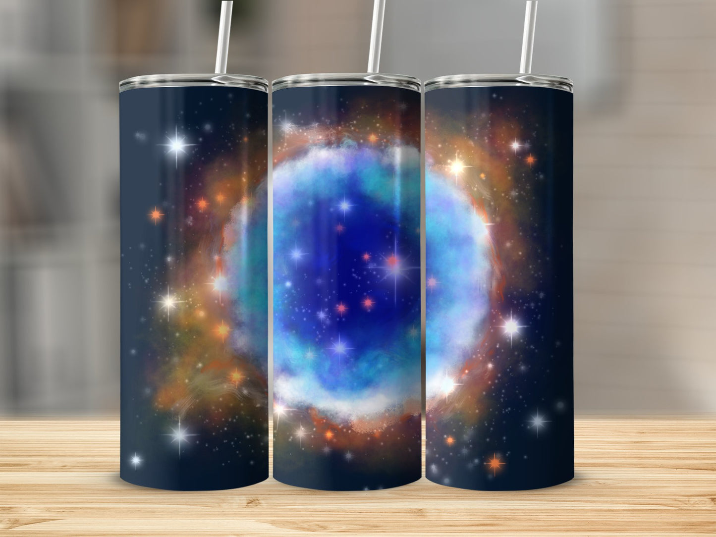 Cosmic Nebula Design Insulated Tumbler product type