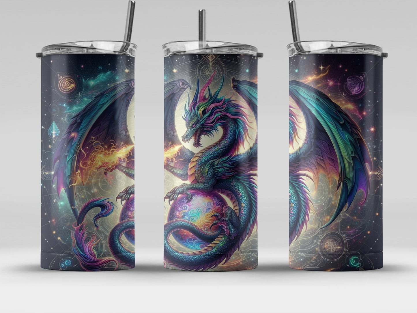 Colorful Dragon Design Insulated Drinkware Tumbler product