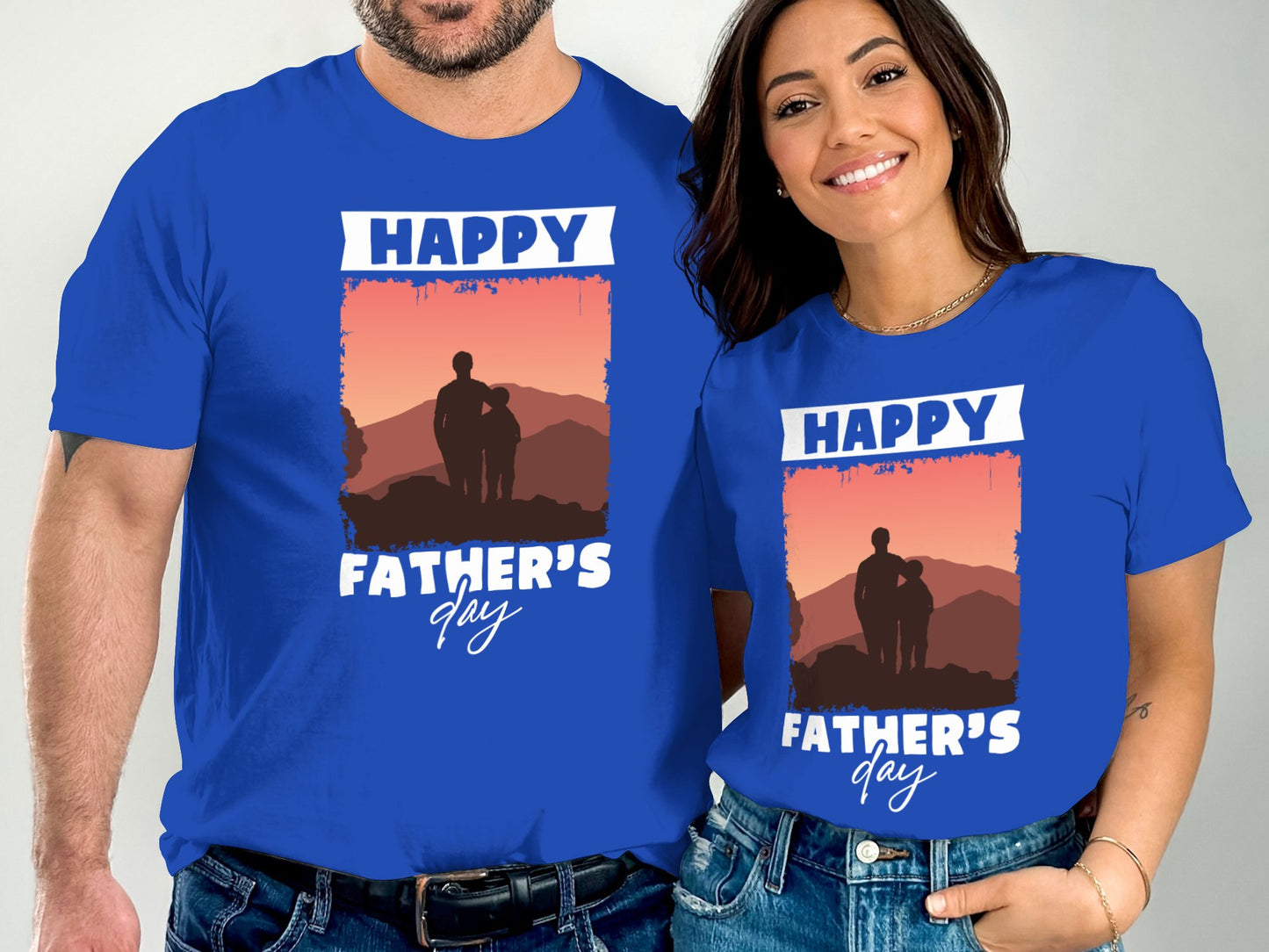 Happy Father's Day Matching Couple Shirt product