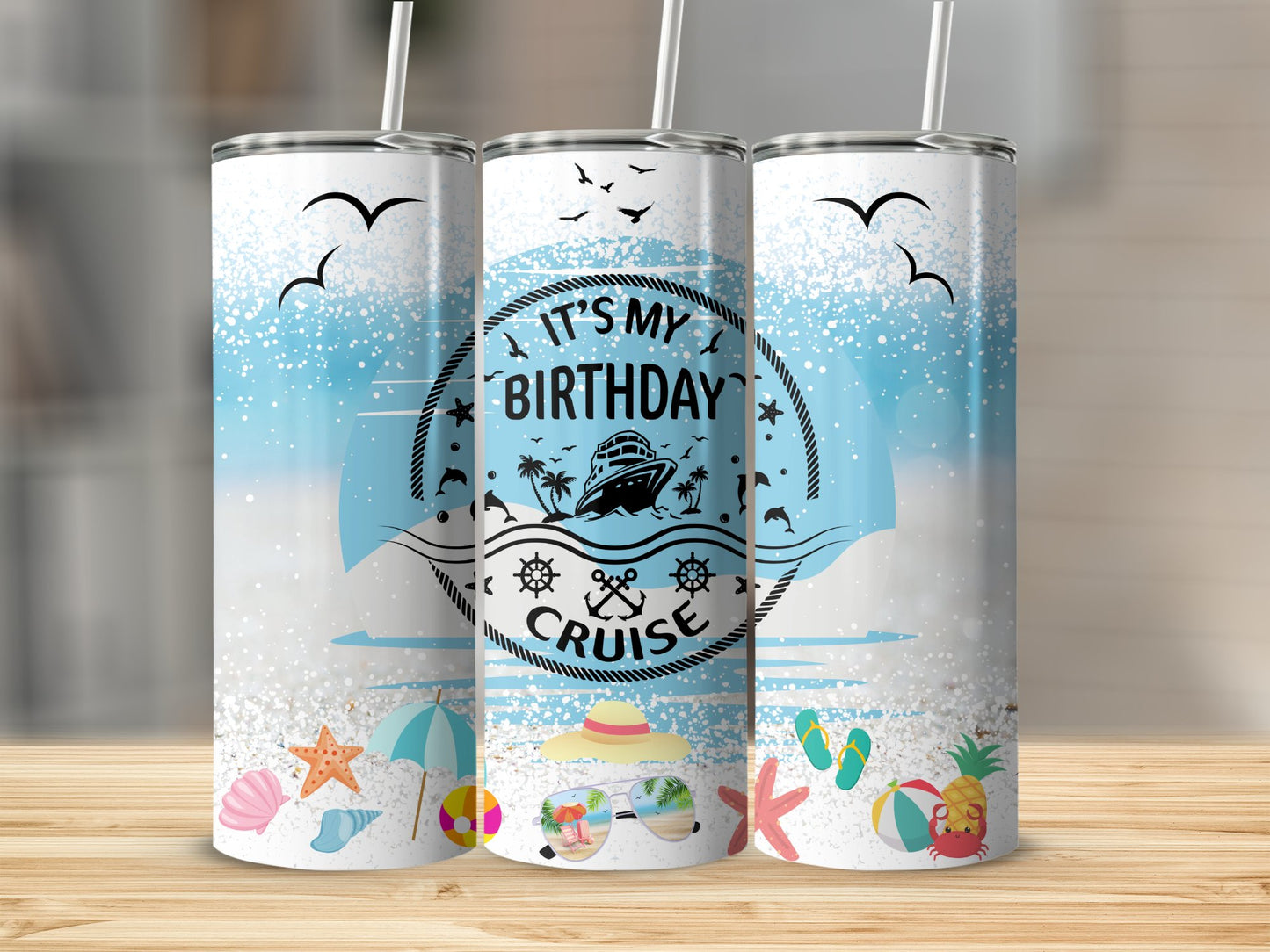 It's My Birthday Cruise Tumbler product