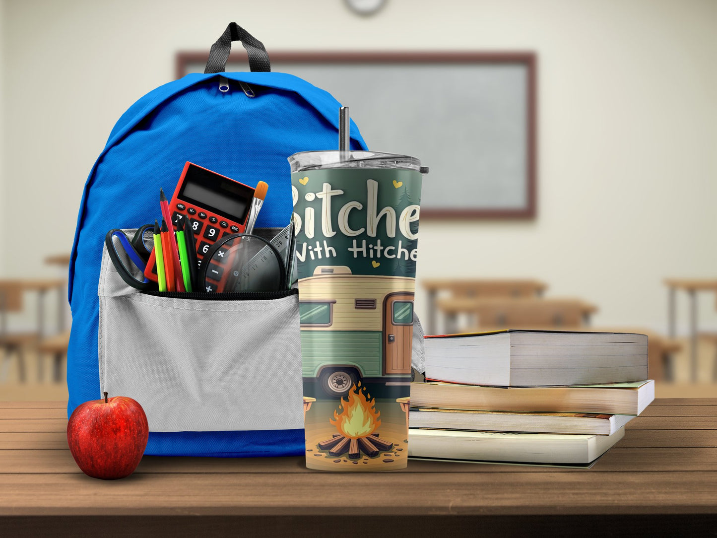 Stay Hydrated with Stylish Camper Tumbler product