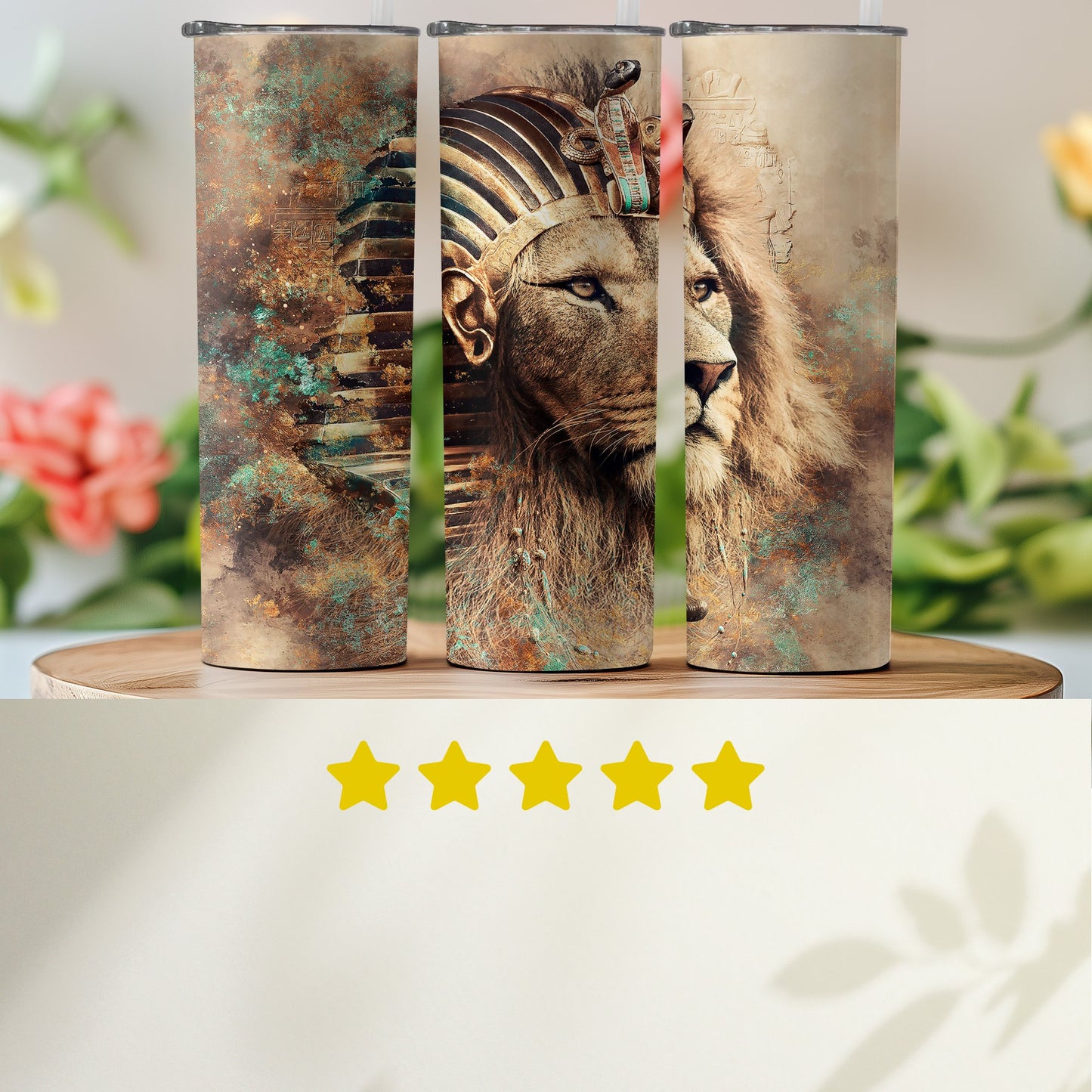 Ancient Egyptian Lion King Tumbler product