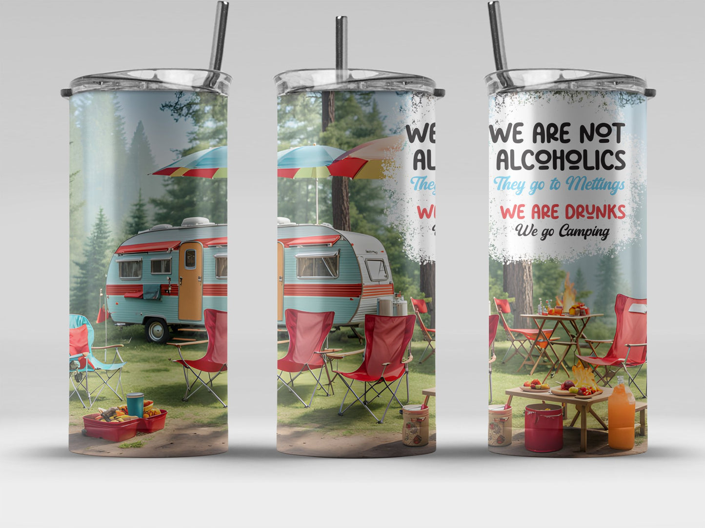 We Are Not Alcoholics Camping Scene Travel product