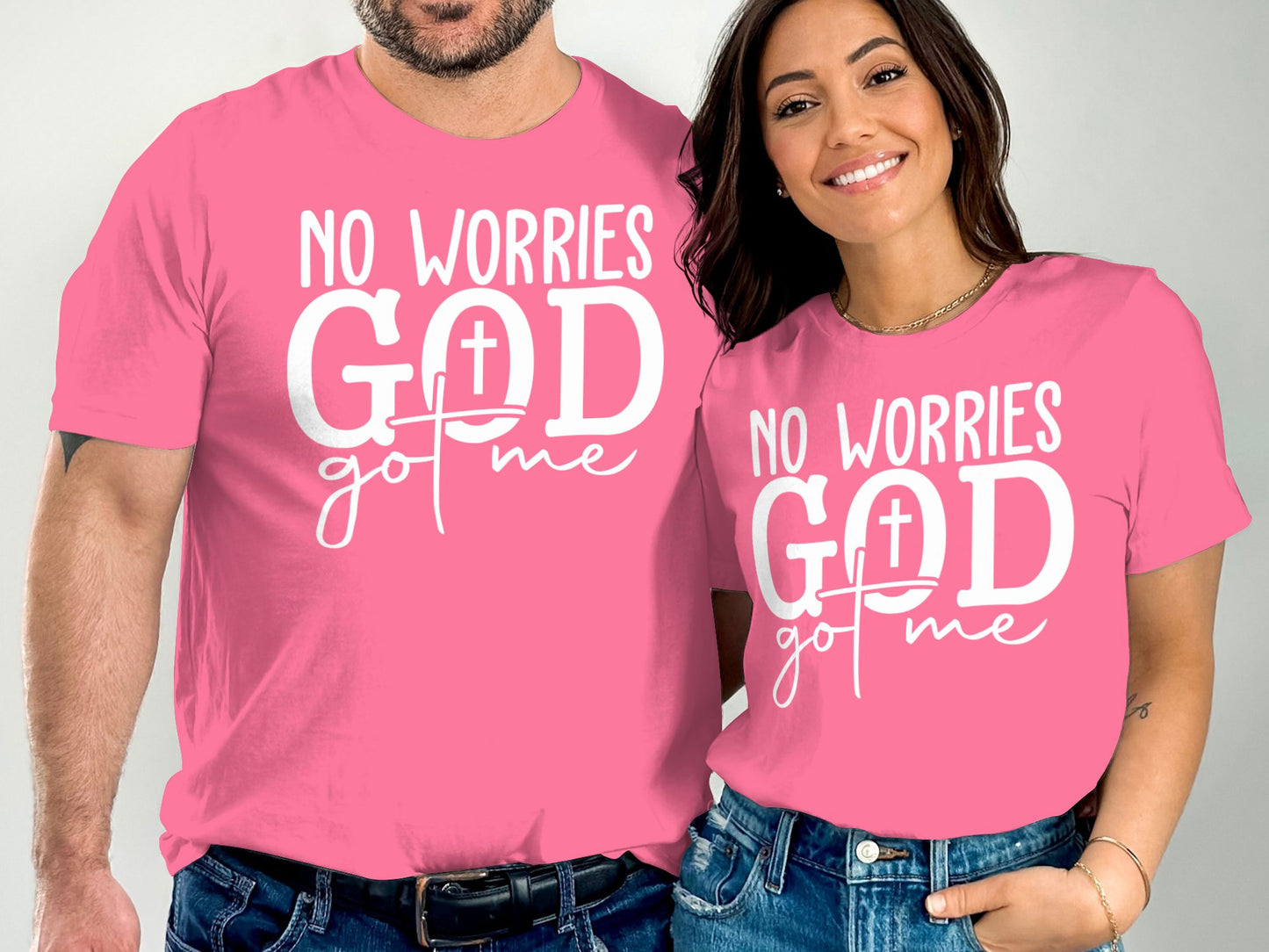No Worries God Got Me Graphic T-Shirt product type