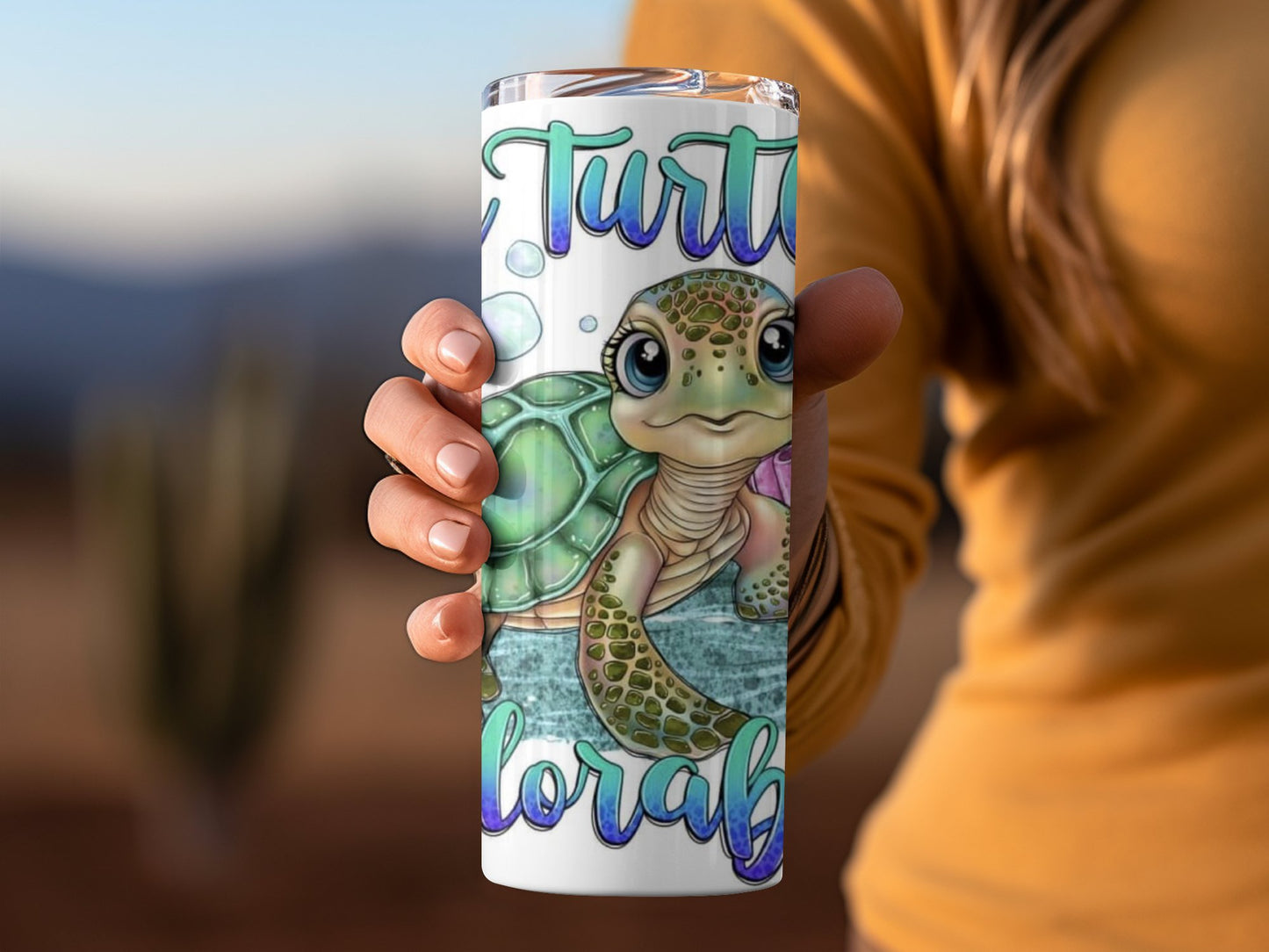 Adorable Turtle Design Insulated Drinkware Product