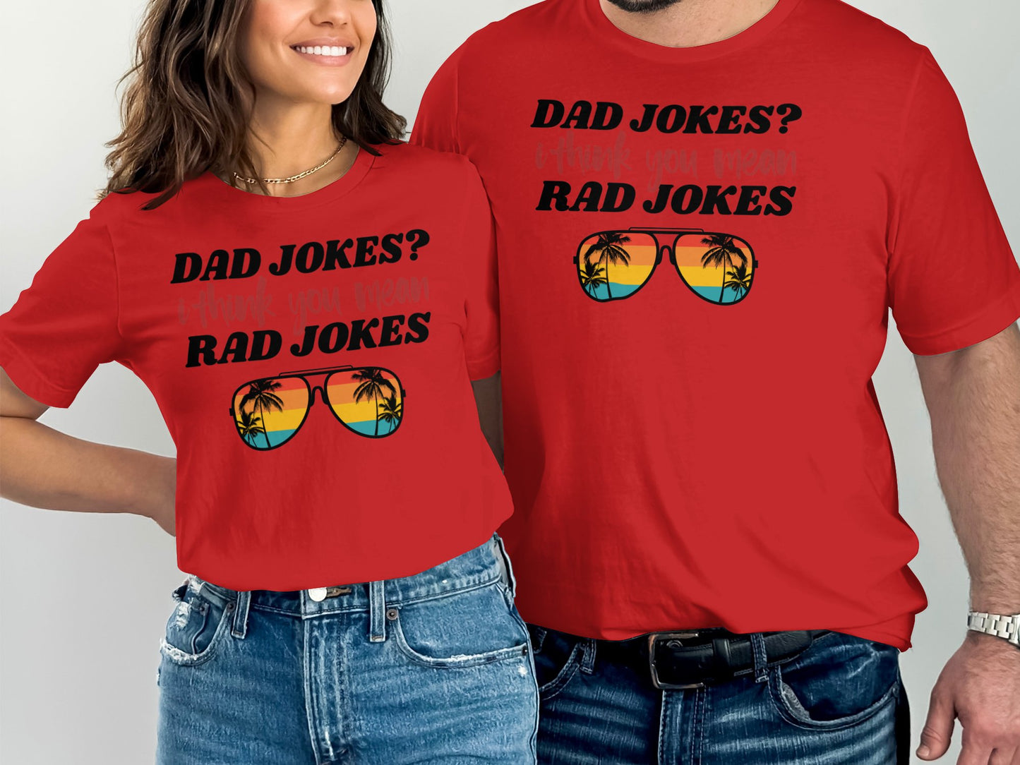Dad Jokes Make You Rad Jokes T-Shirt product