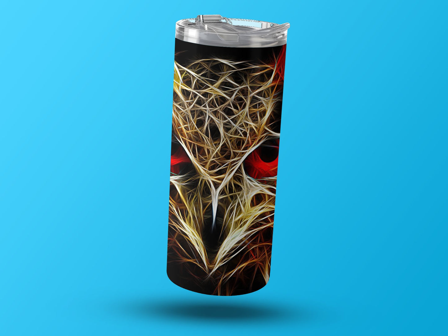Intricate Fiery Abstract Art Insulated Tumbler product