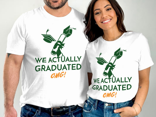 We Actually Graduated OMG Graphic T-Shirt product type