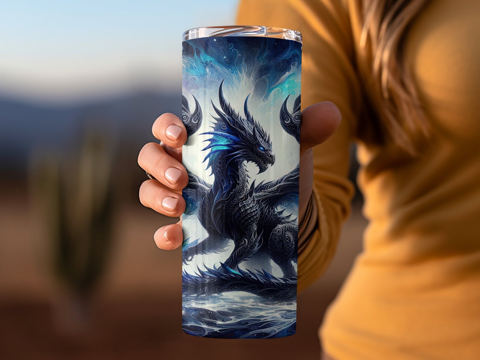 Mystical Dragon Art Insulated Tumbler Drinkware product type
