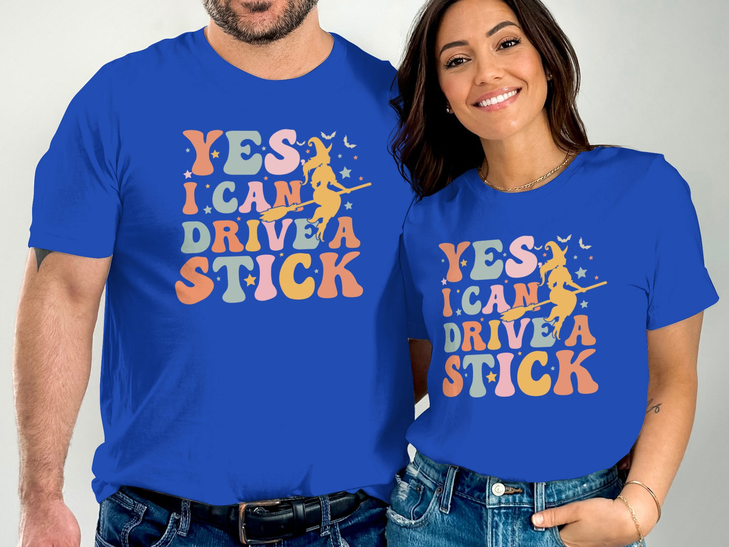 Yes I Can Drive A Stick Funny Halloween T-Shirt product