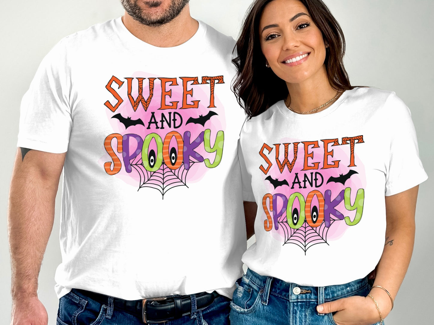 Sweet and Spooky White T-Shirt product type
