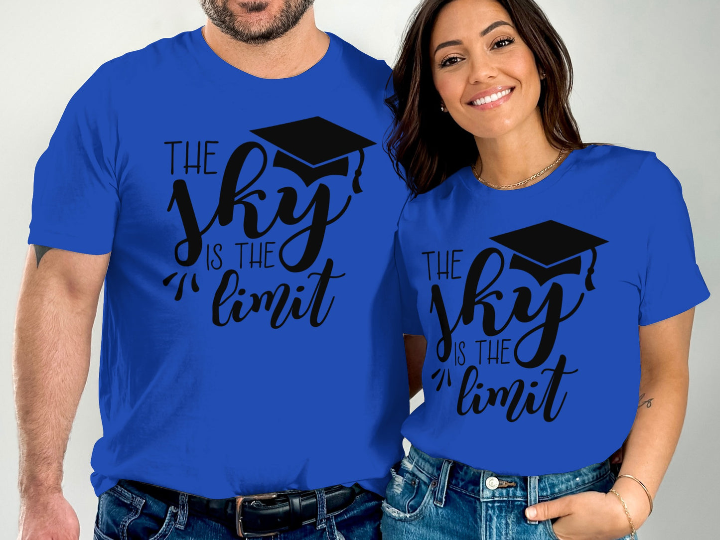 The Sky Is The Limit Graduation Shirt product type