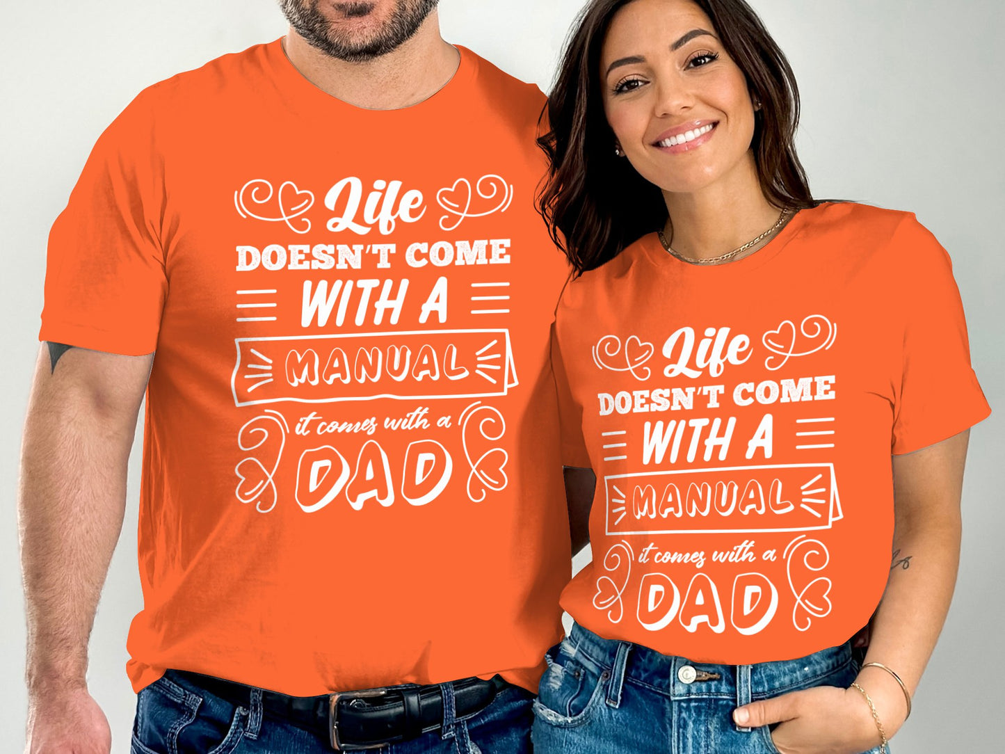 Life Doesn't Come With A Manual Dad T-Shirt product