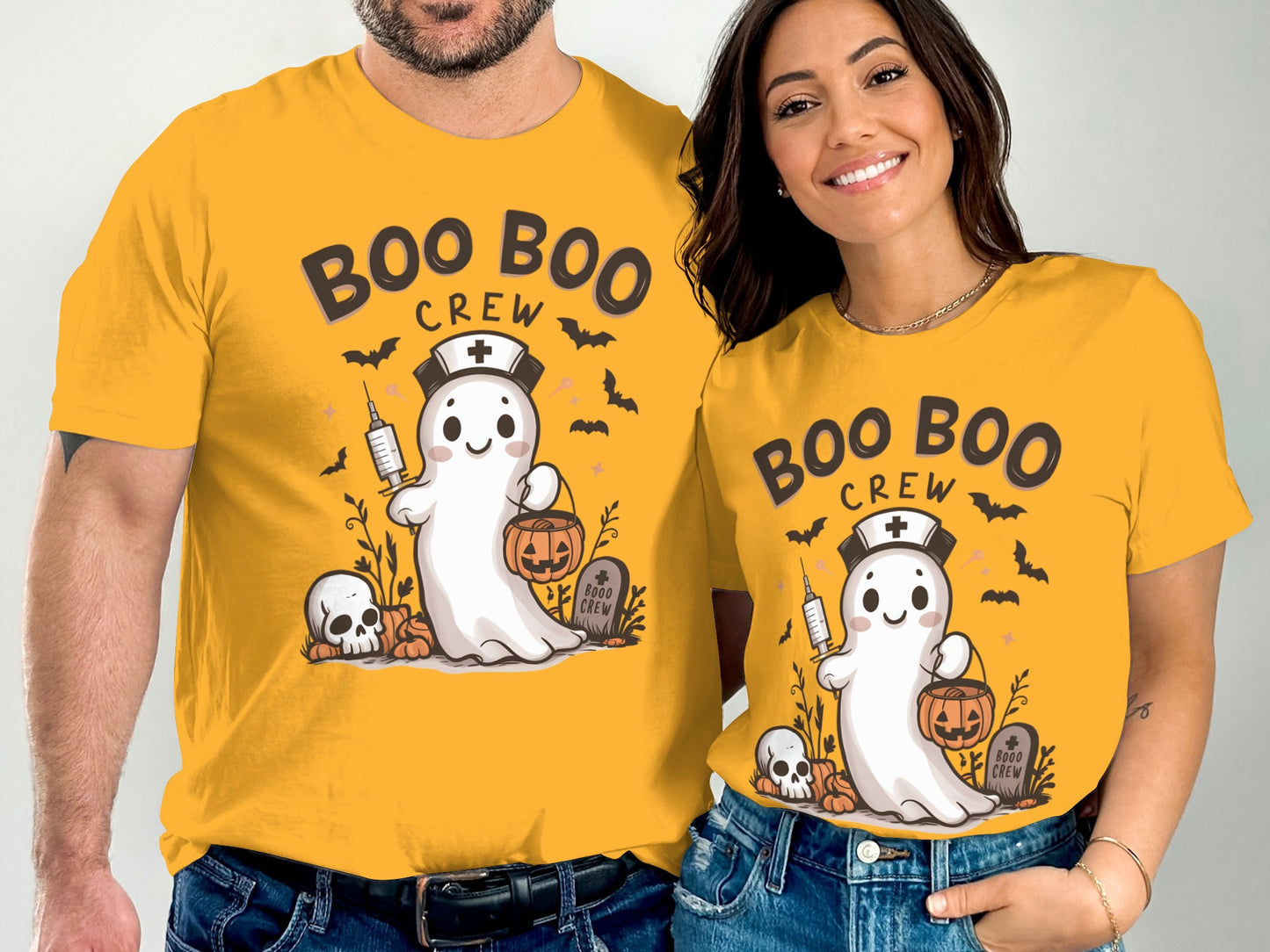 Boo Boo Crew Halloween Design T-Shirt product