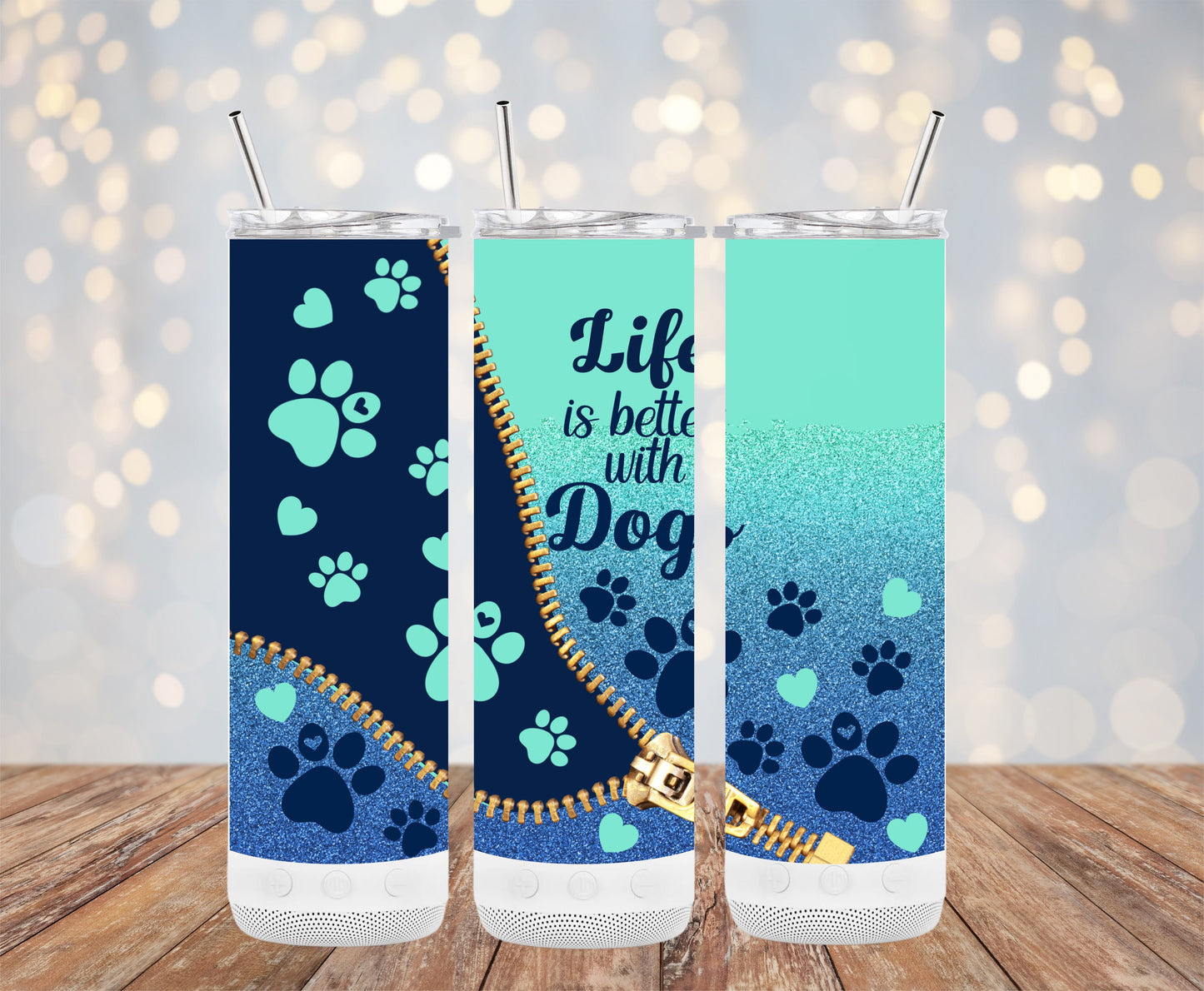 Life is Better with Dogs Tumbler product type