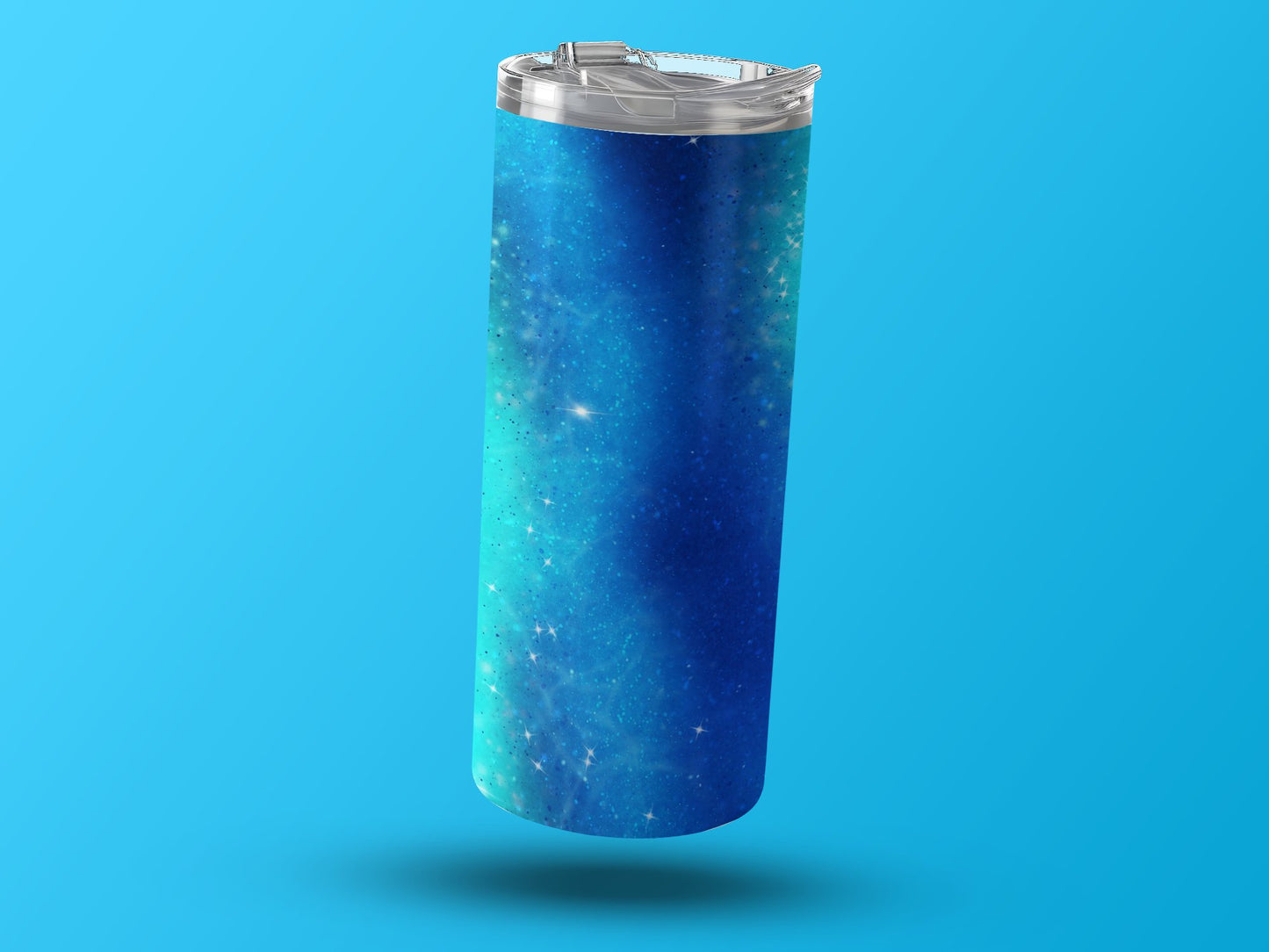 Stunning Blue Galaxy Design Insulated Tumbler product