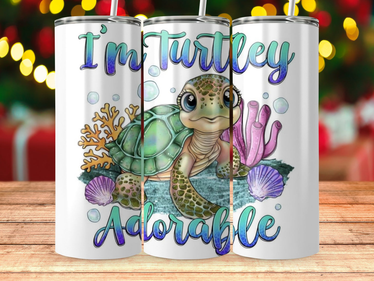 Turtley Adorable Colorful Turtle Design Mug product