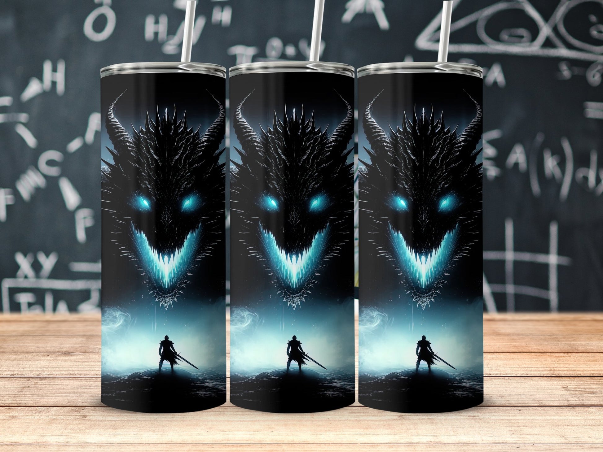Fantasy Dragon Artwork Print Tumbler Great Gift product type