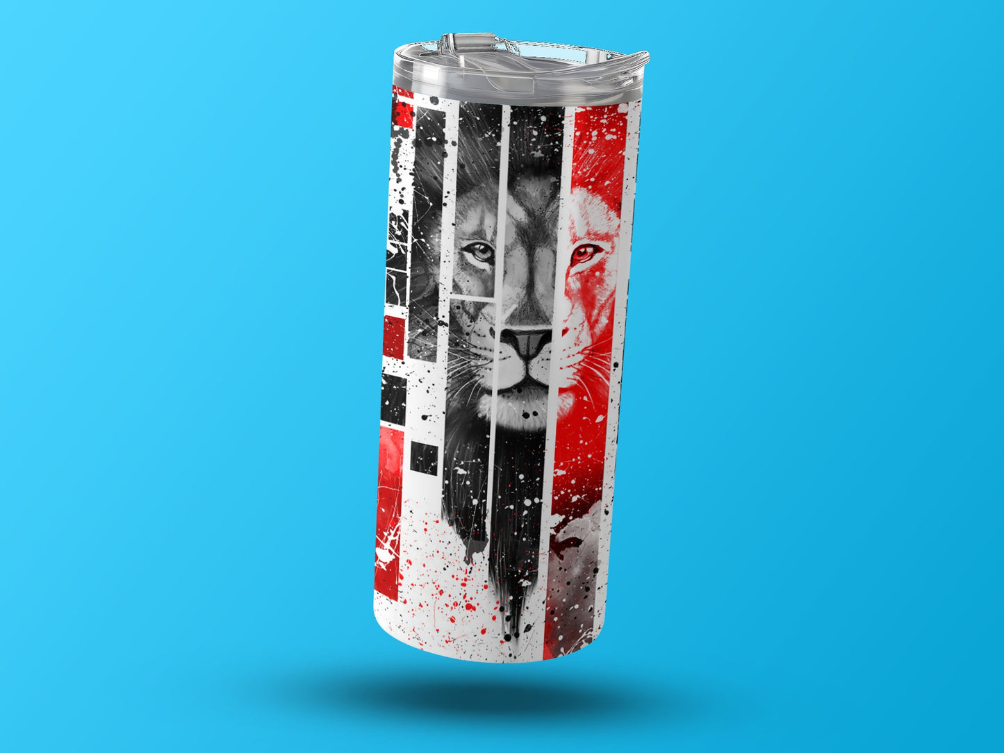 Bold Lion Design Roaring Beast Tumbler product