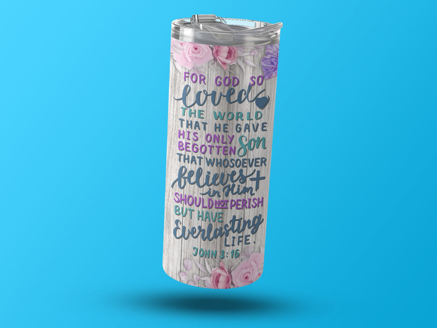 For God So Loved The World Insulated Tumbler product