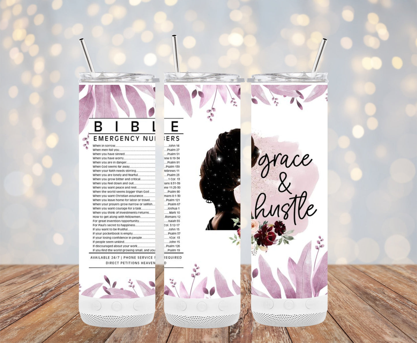 Bible Emergency Numbers Hydrate and Hustle product type