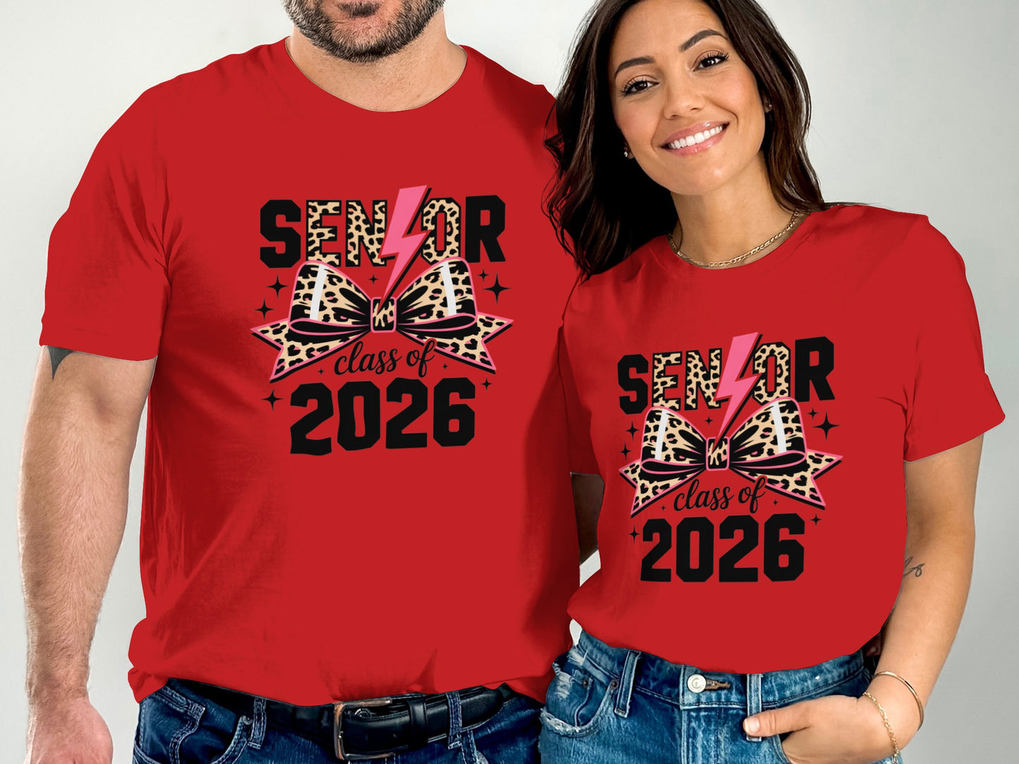 Senior Class of 2026 Letter Print T-shirt product