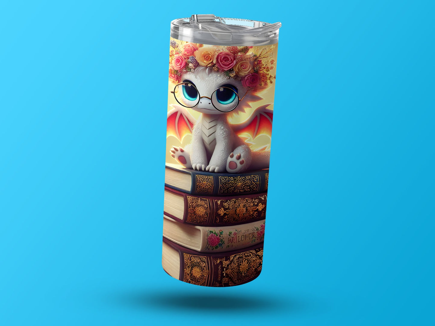 Adorable Dragon With Red Wings Tumbler product
