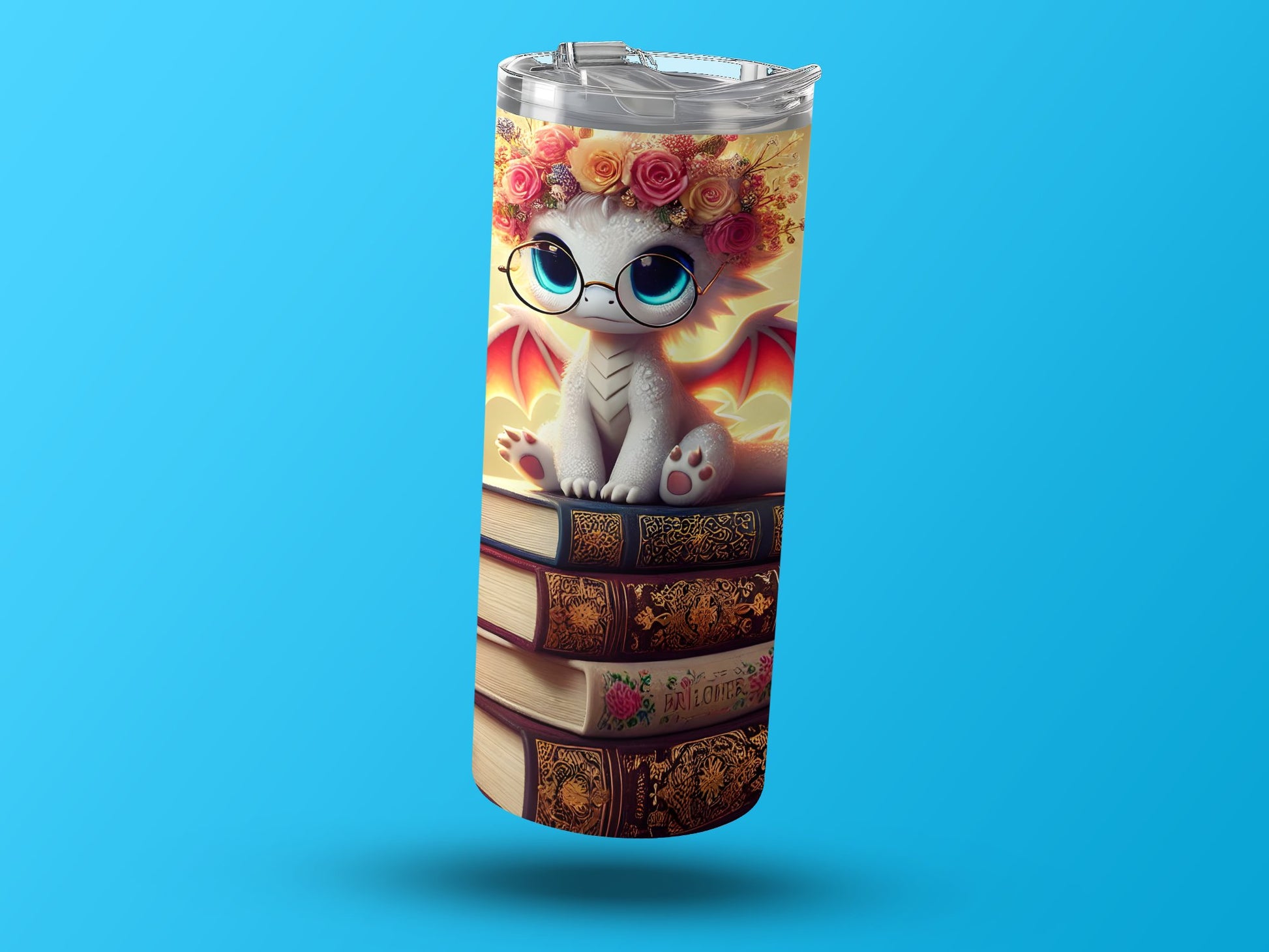 Adorable Dragon With Red Wings Tumbler product
