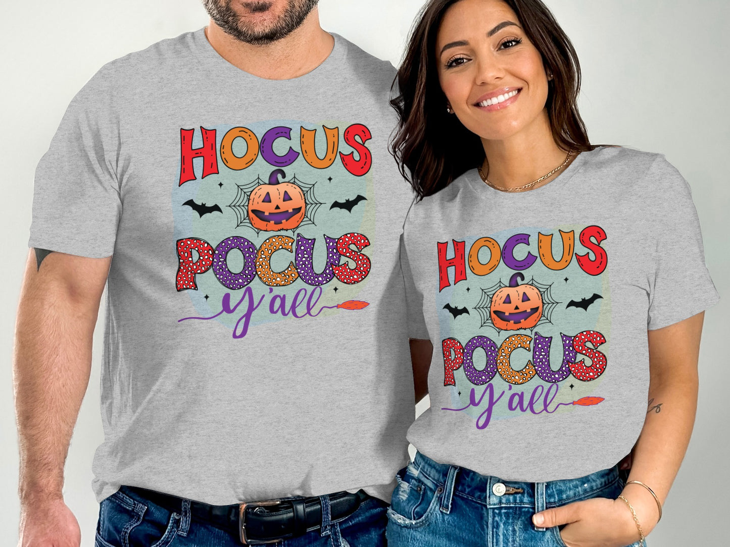 Hocus Pocus Y'all Halloween Matching Shirts product type