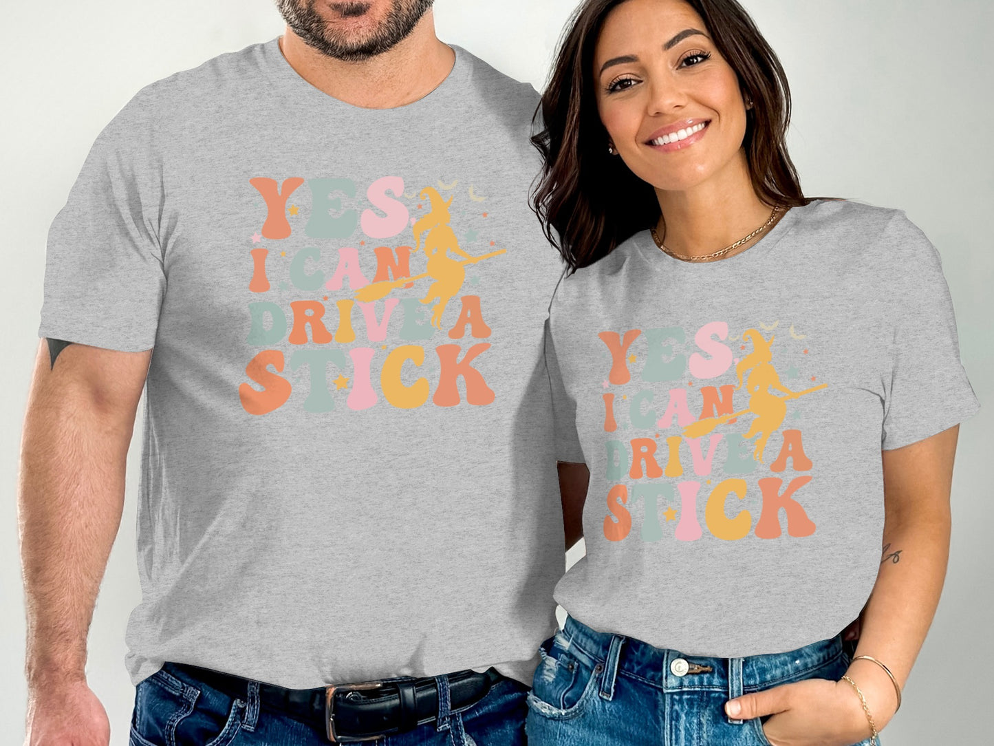 Yes I Can Drive A Stick Graphic Tee product