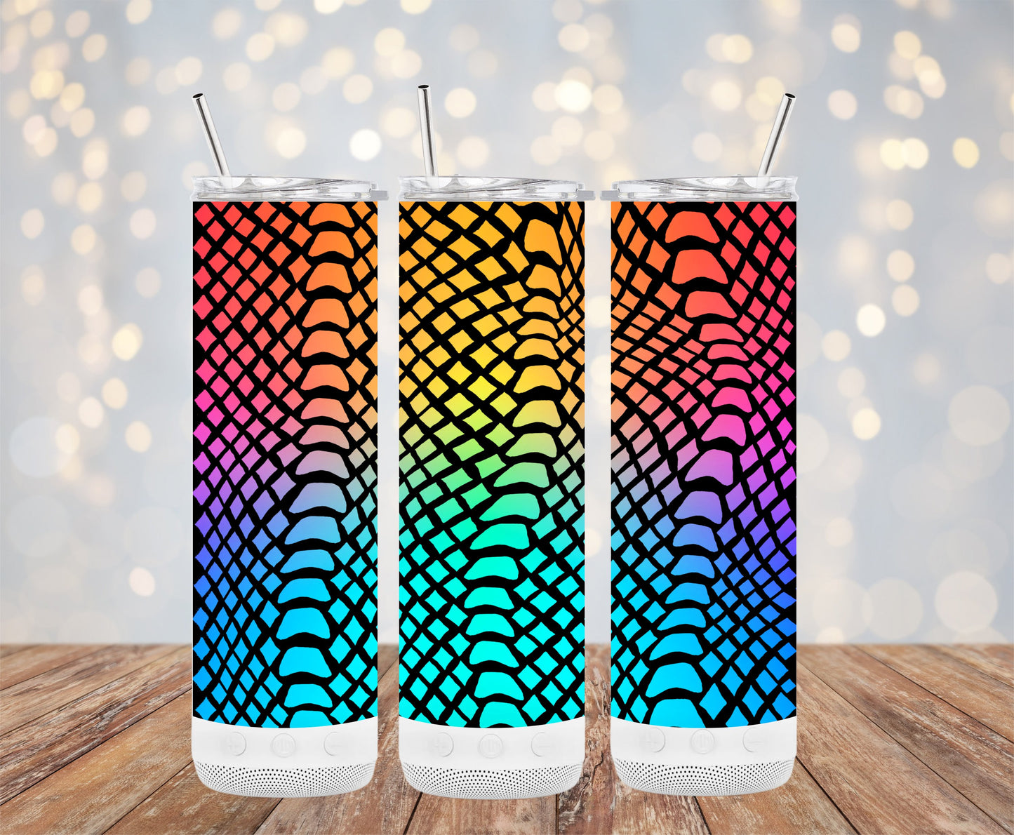Vibrant Gradient Pattern Insulated Mug Tumbler product