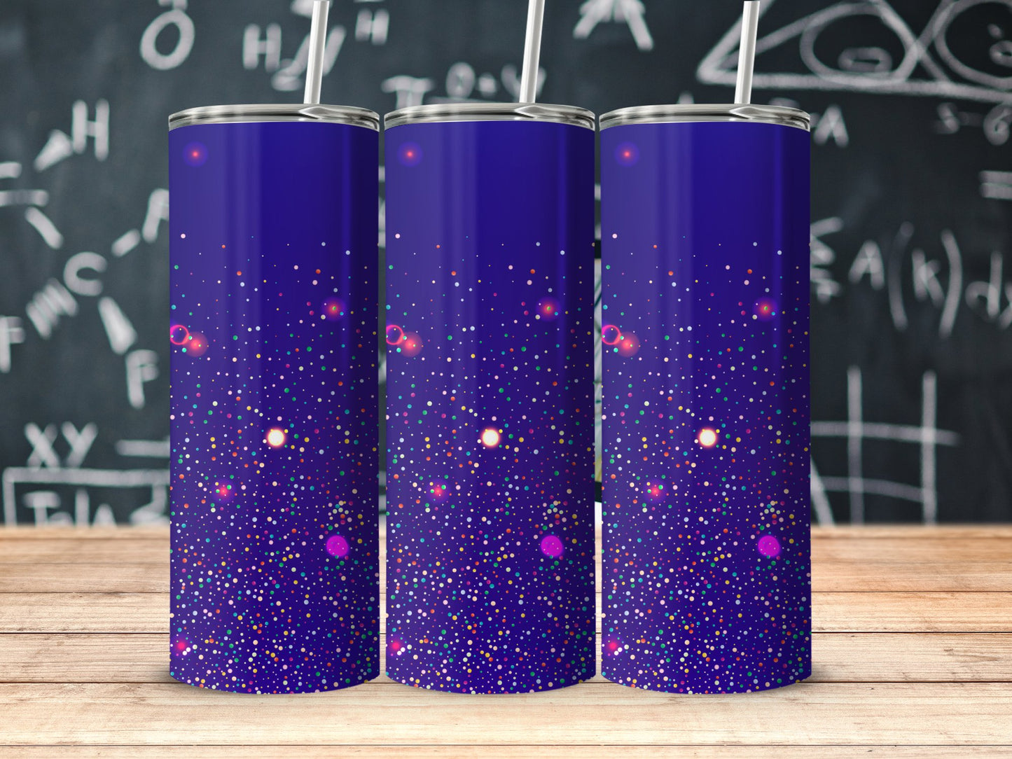 Sparkling Night Sky Tumbler Vibrant Design product type