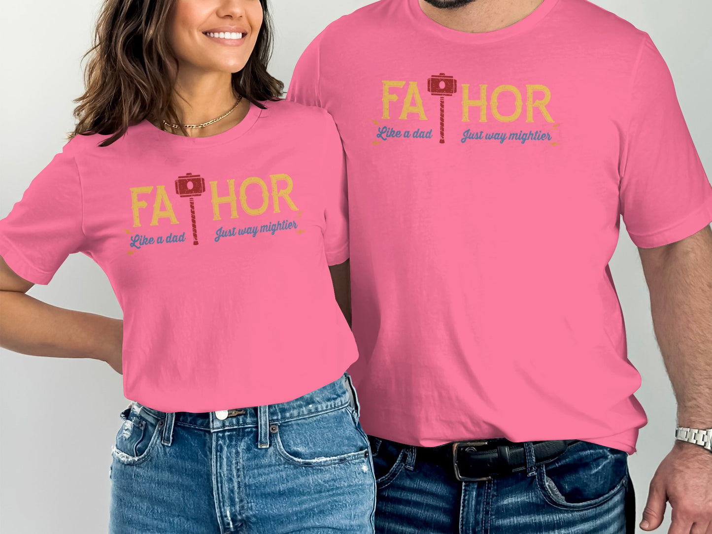 FA THOR T-Shirt Like a Dad Just Way Mightier product type