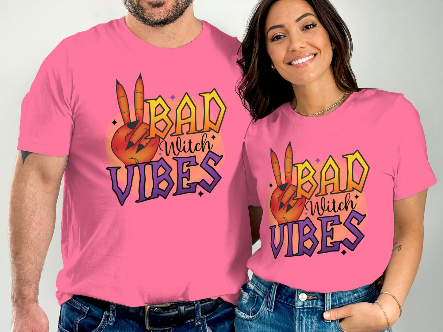 Bad Witch Vibes Graphic T-Shirt Halloween product