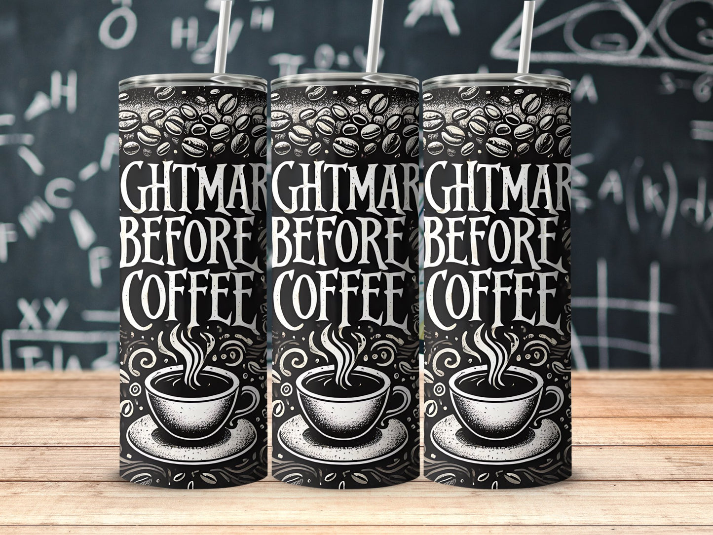 Nightmare Before Coffee Insulated Tumbler Product