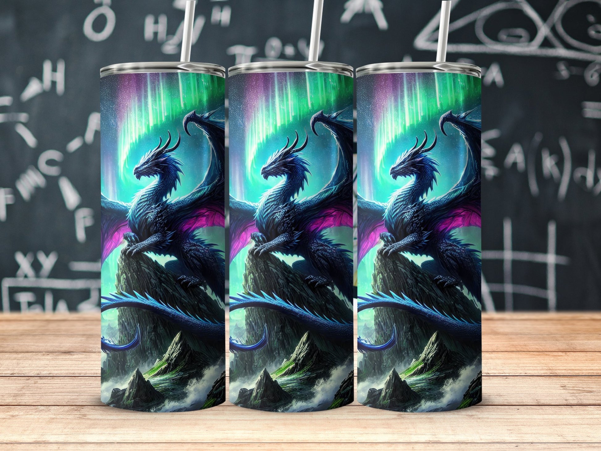 Enchanting Dragon Design Insulated Tumbler product