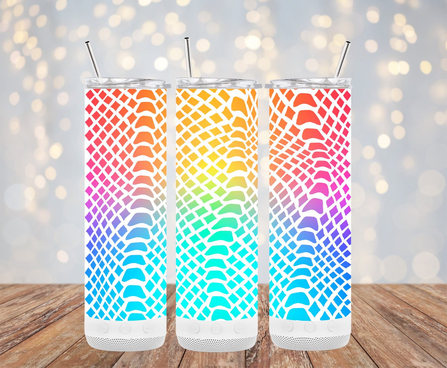 Colorful Gradient Pattern Tumbler product