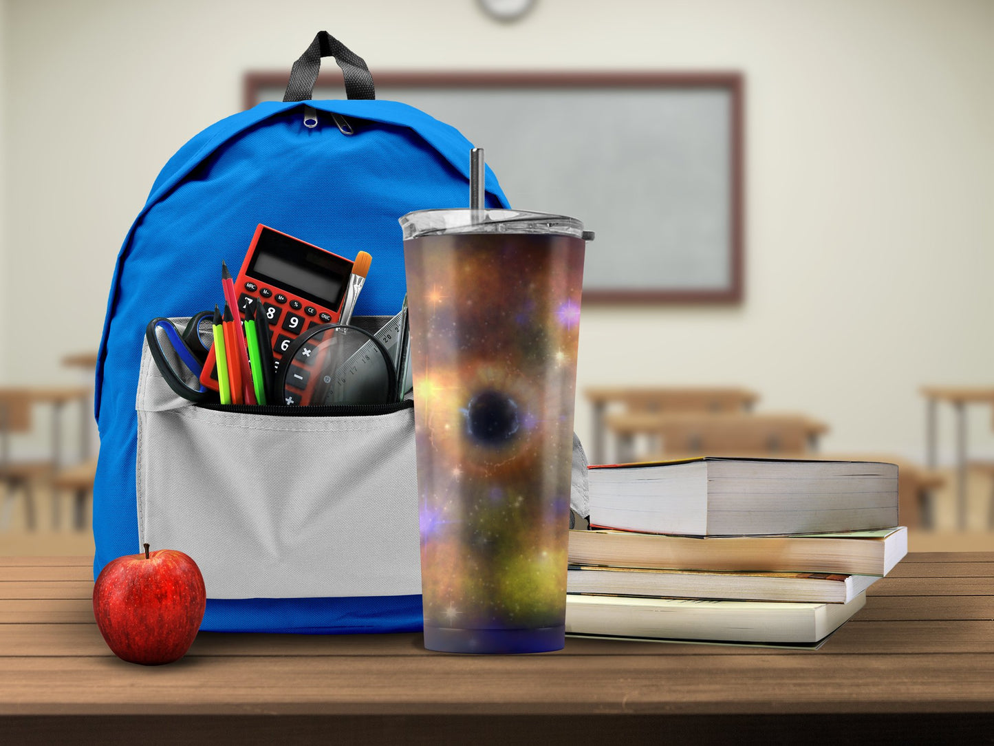 Cosmic Black Hole School Tumbler product type