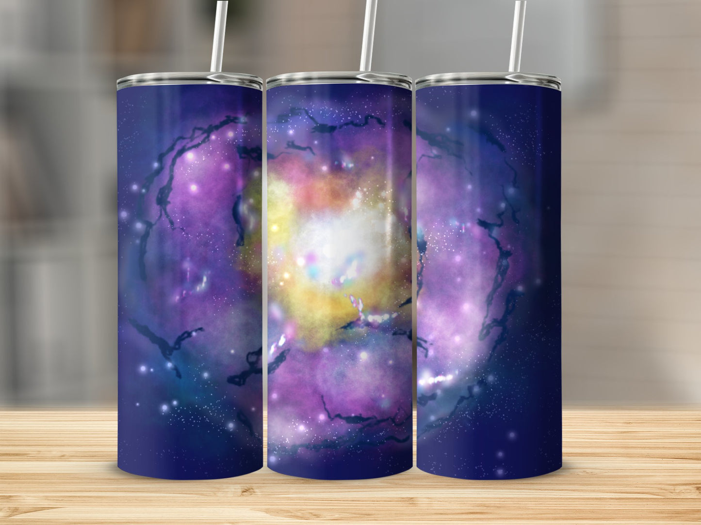 Cosmic Nebula Space Art Insulated Tumbler product
