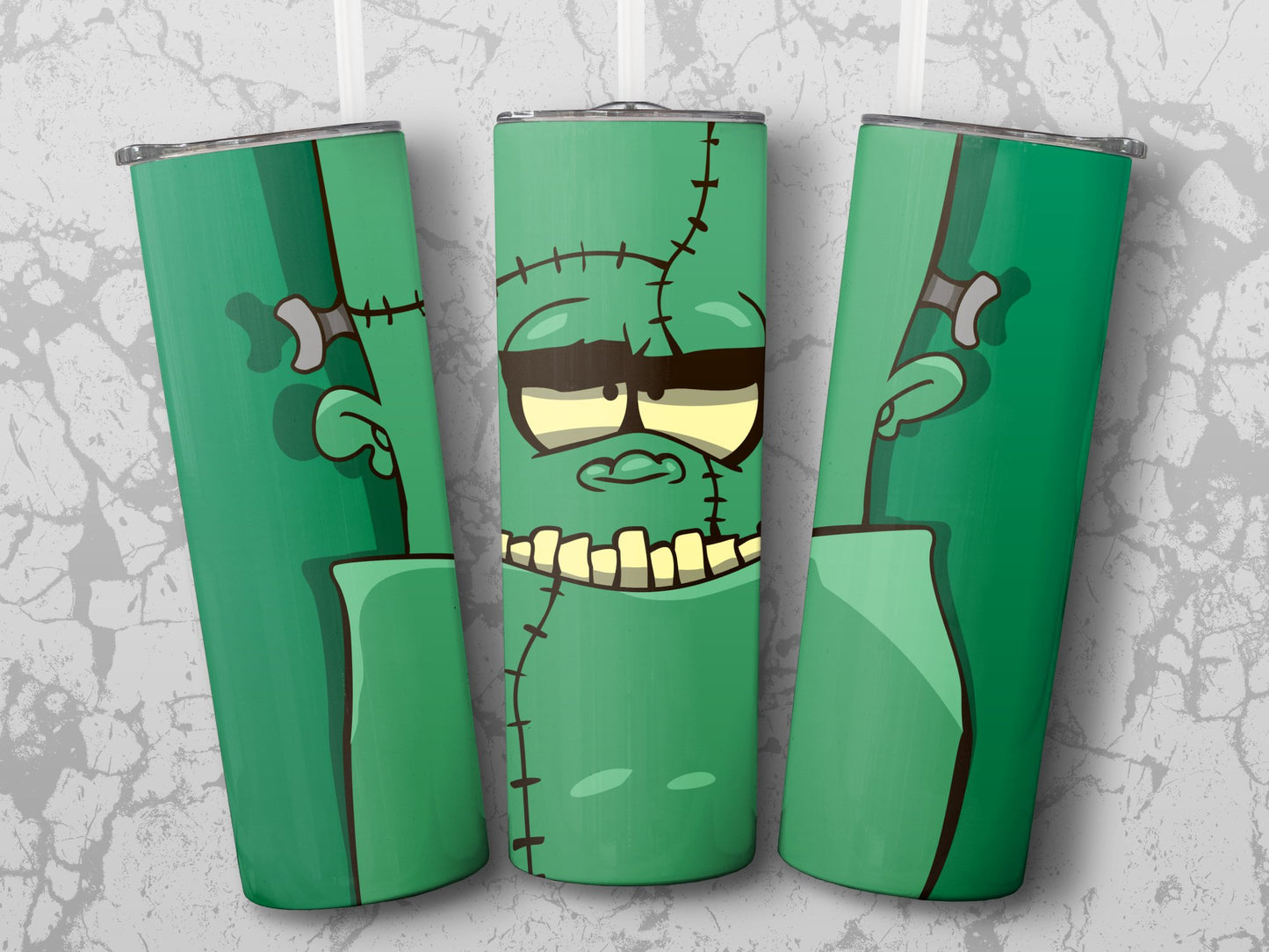 Frankin Monster (Halloween Tumblers)