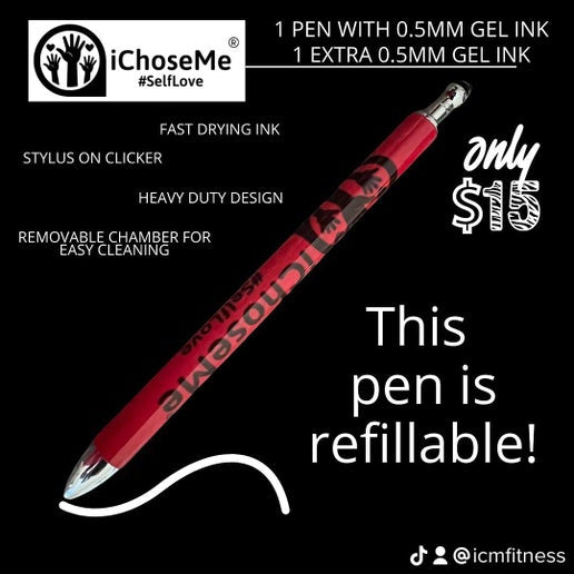 iChoseMe 0.5mm Gel Ink (with Refill)