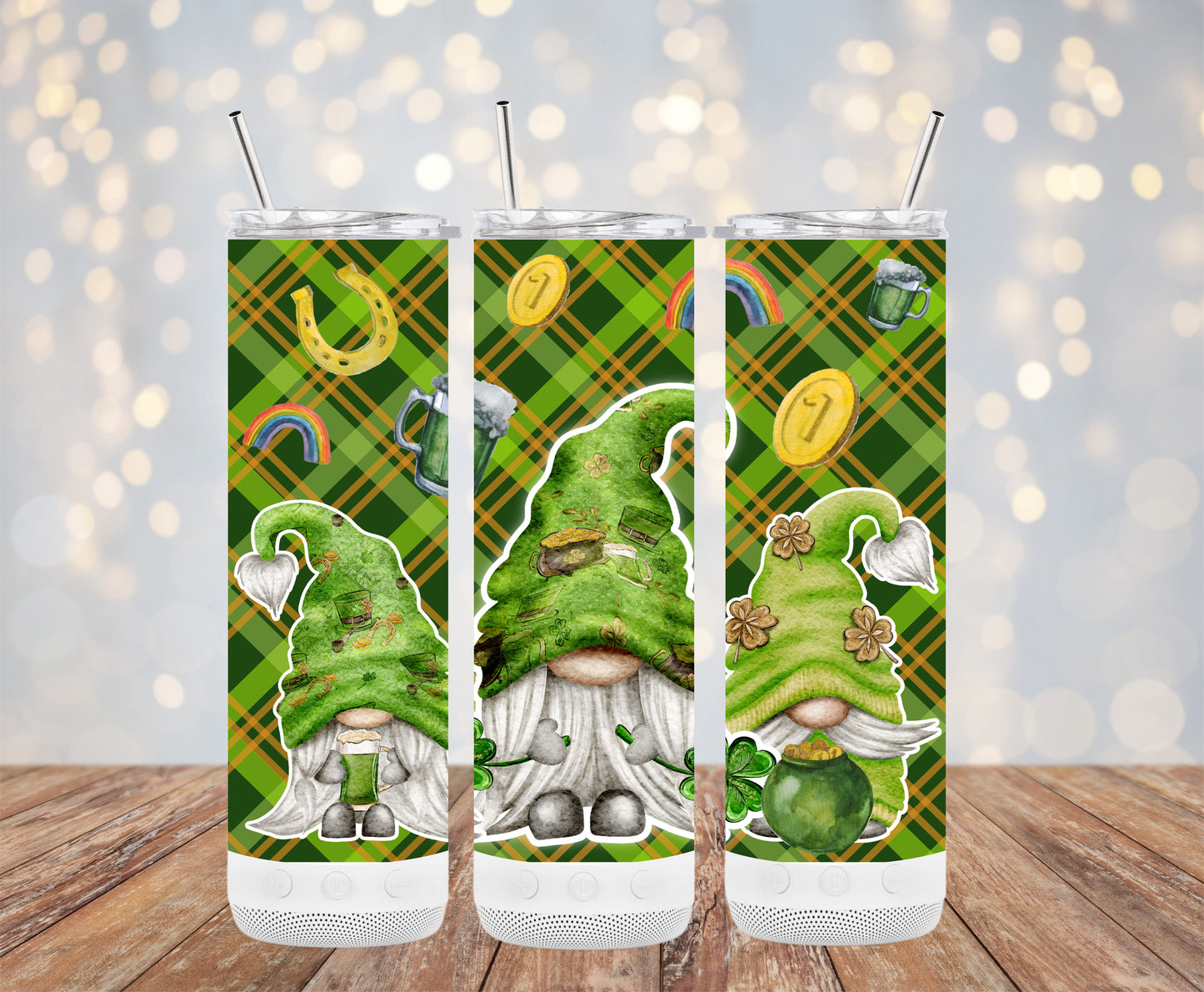 Lucky Gnomes (St. Patrick's Tumbler)