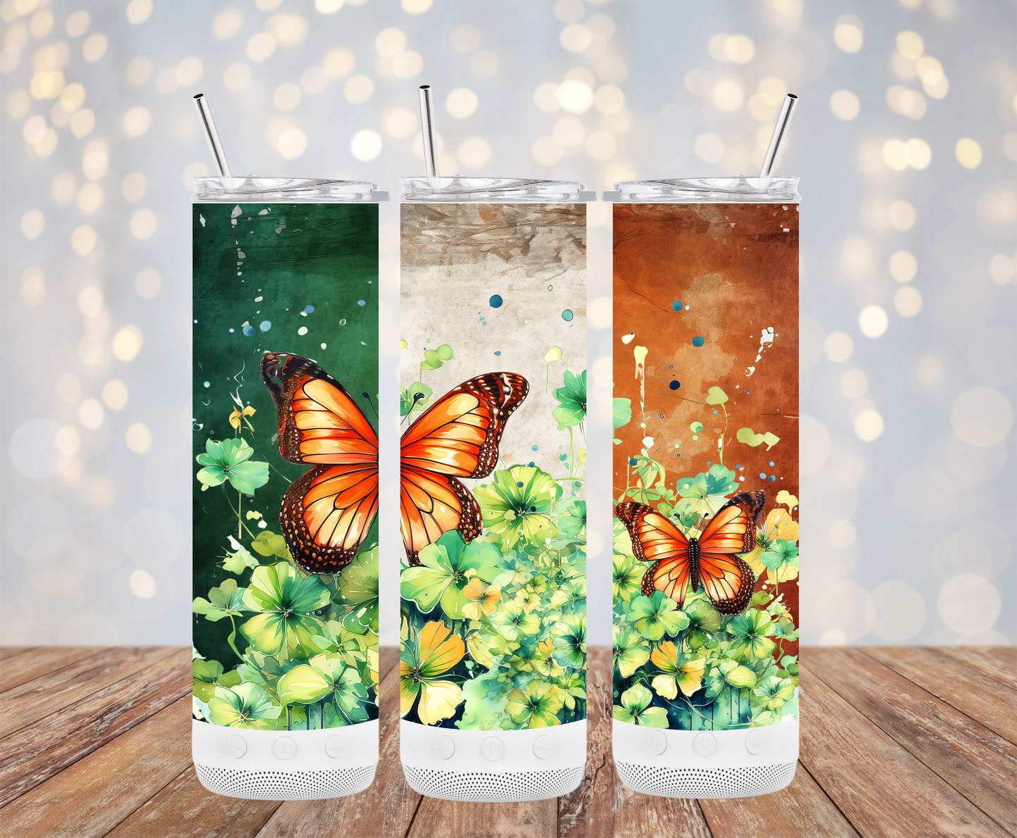 Butterfly Flag (St. Patrick's Tumbler)