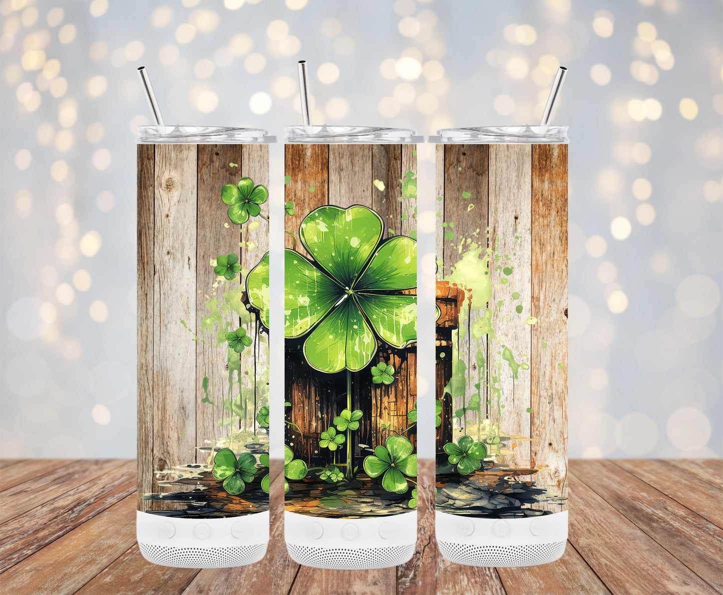 Four Leaf Clover (St. Patrick's Tumbler)