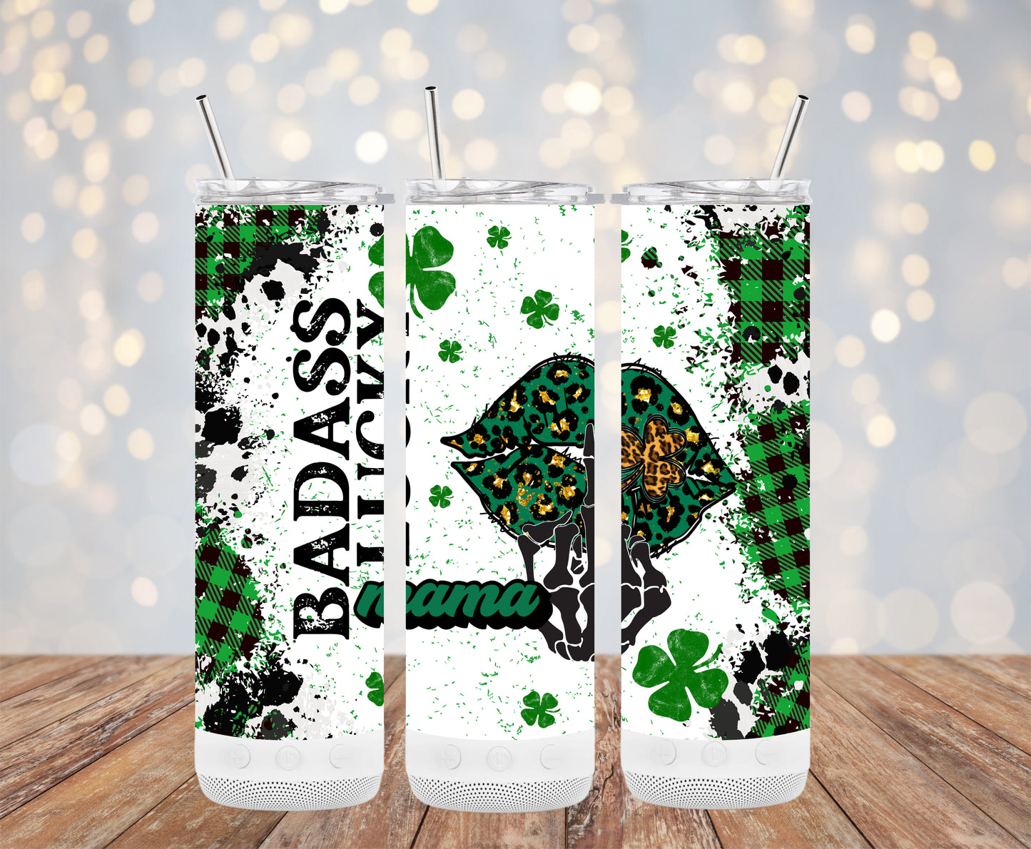 Badass Lucky Mama (St. Patrick's Tumbler)