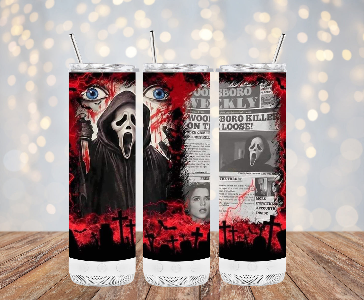 Woodsboro on the Loose (Halloween Tumblers)
