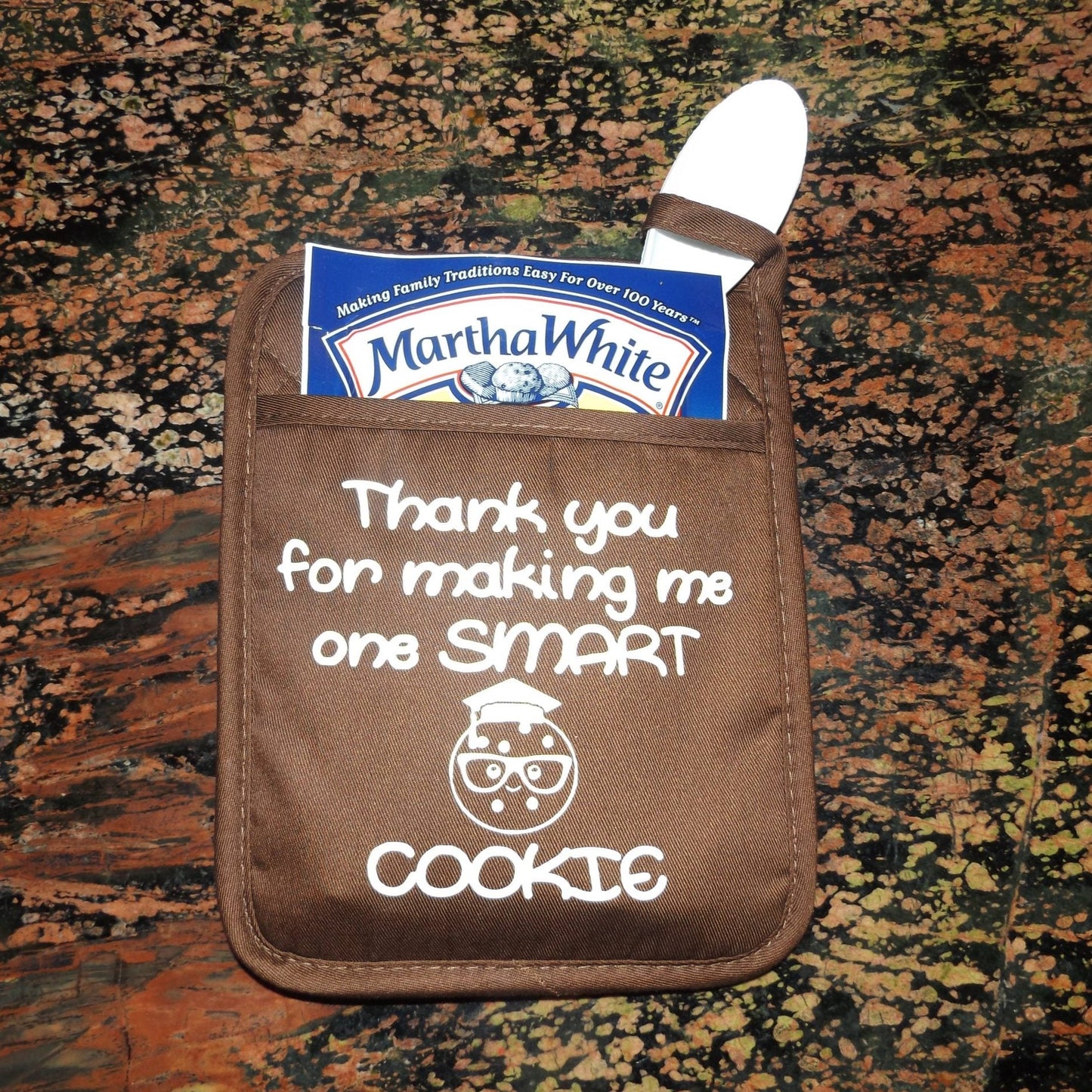 Thank you for making me one smart cookie graduation cap