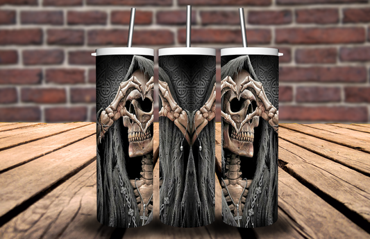 Eternal Love Skeleton Tumbler