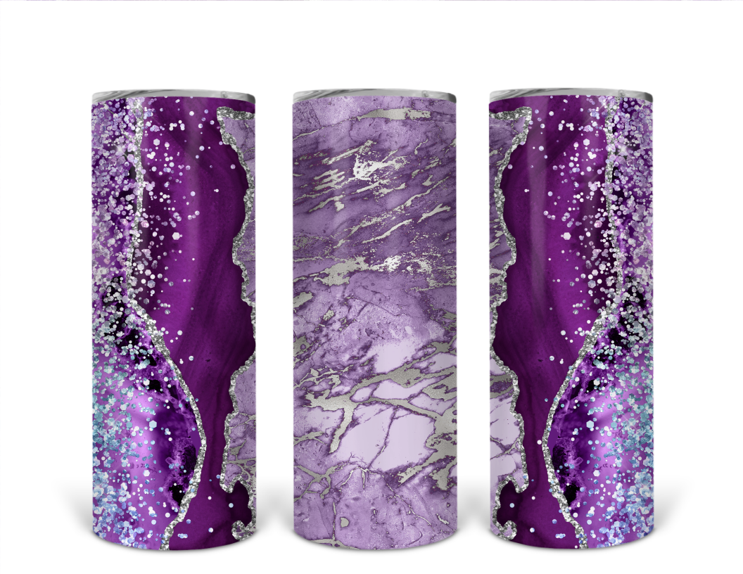 Purple marble