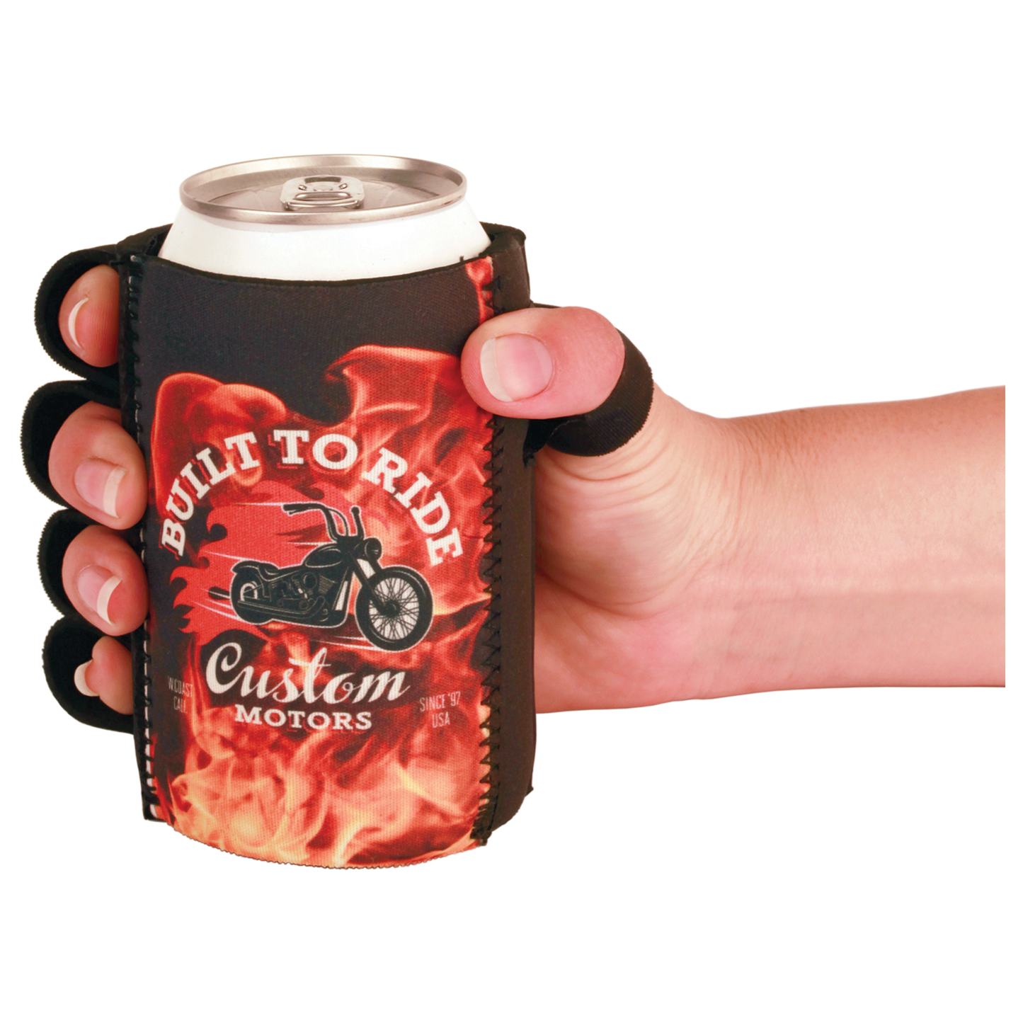 White Sublimatable Foam Hand Holder Beverage Holder